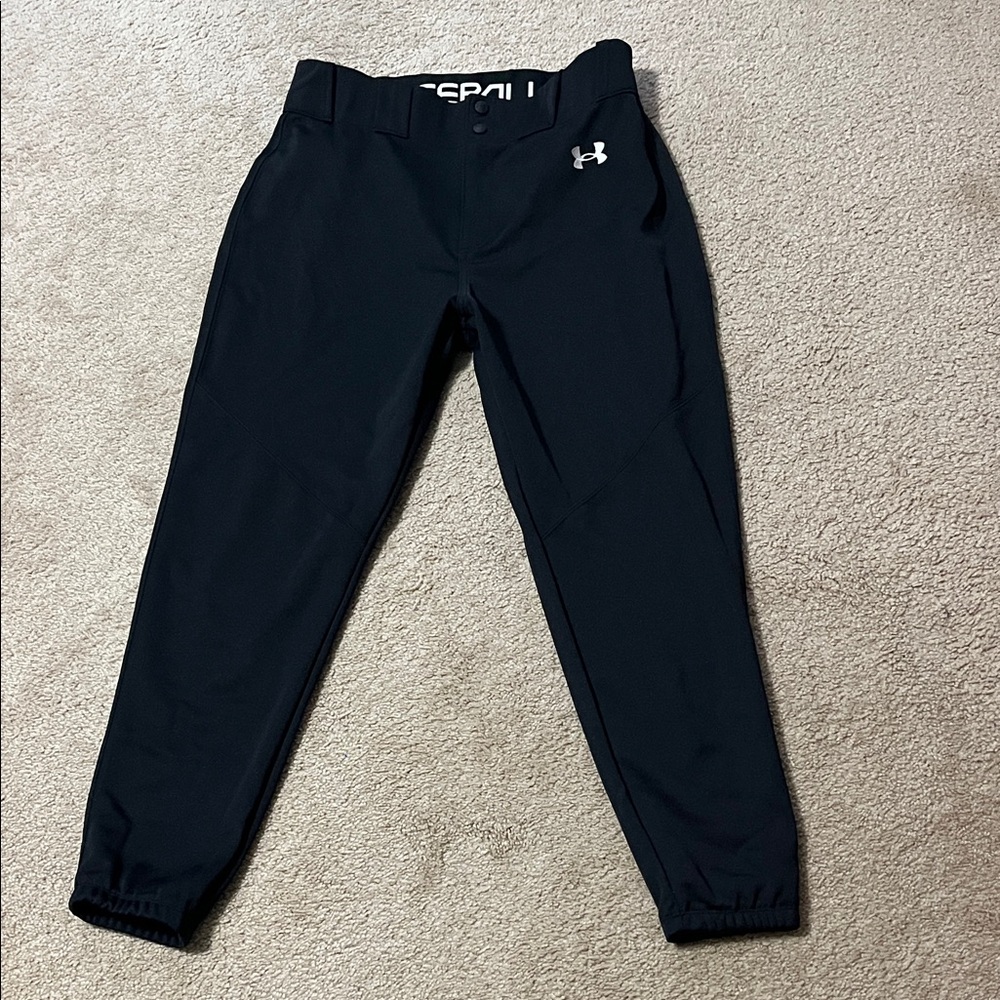 Under Armour Black Baseball Pants